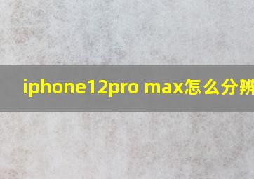 iphone12pro max怎么分辨国行