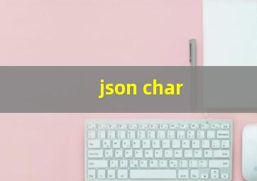 json char