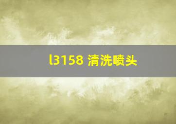 l3158 清洗喷头