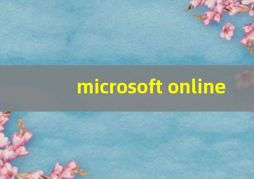 microsoft online