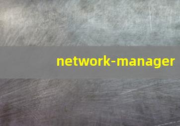 network-manager