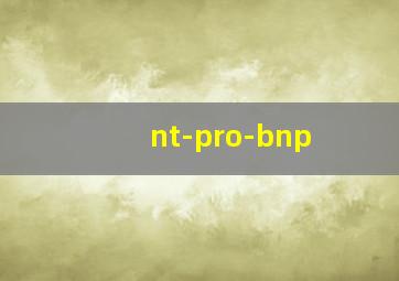 nt-pro-bnp