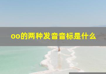 oo的两种发音音标是什么