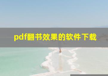 pdf翻书效果的软件下载