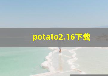 potato2.16下载