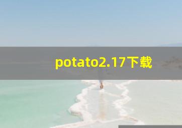 potato2.17下载