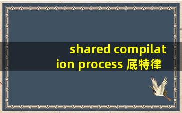 shared compilation process 底特律