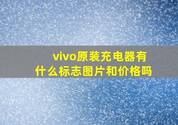 vivo原装充电器有什么标志图片和价格吗