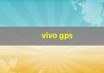 vivo gps