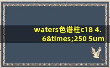 waters色谱柱c18 4.6×250 5um