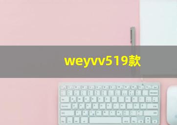 weyvv519款