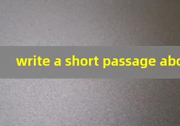 write a short passage about翻译