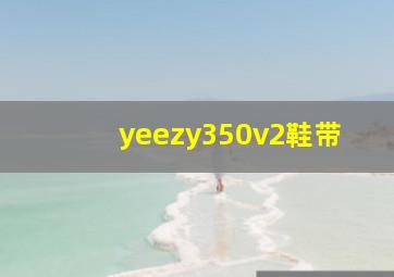 yeezy350v2鞋带